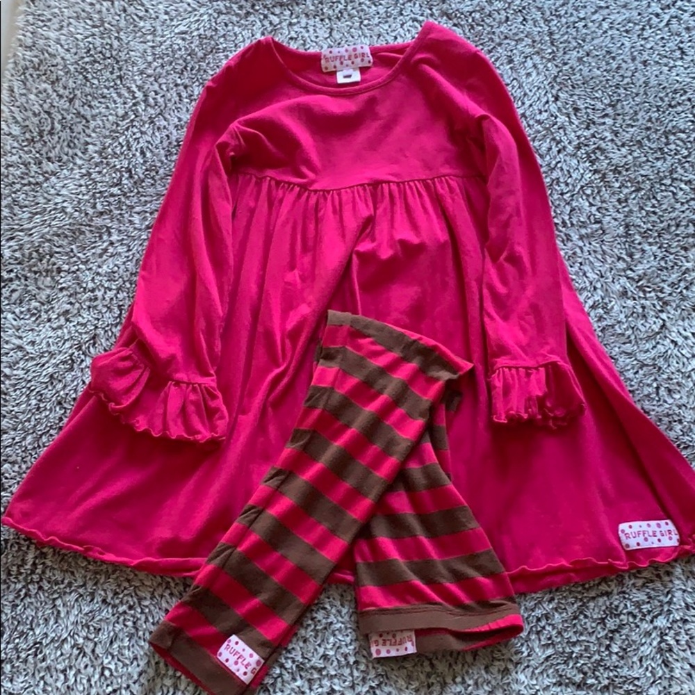 Ruffle girl outfit